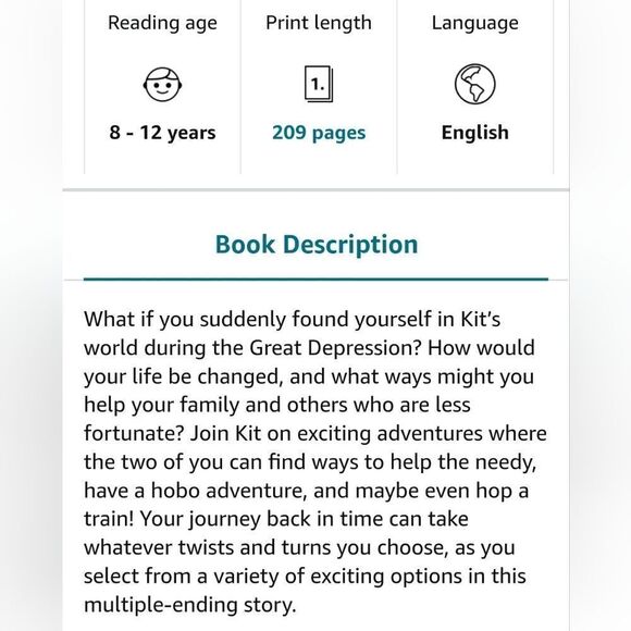 AMERICAN GIRL My Journey With Kit Full Speed Ahead by Valerie Tripp - Picture 7 of 7